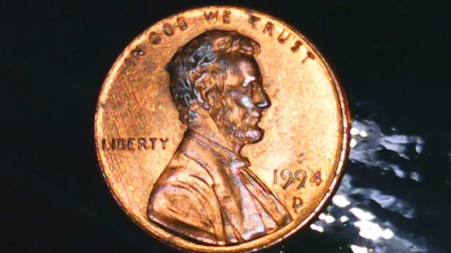 1994 D Penny- Double Dies all about Obv/Rvr; Lincoln's profile has 2 Eyebrows