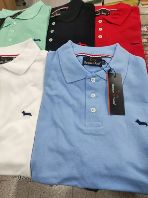 Polo camiseta Harmont&Blaine  M L XL XXL   NUEVOS  WS-24 manga corta