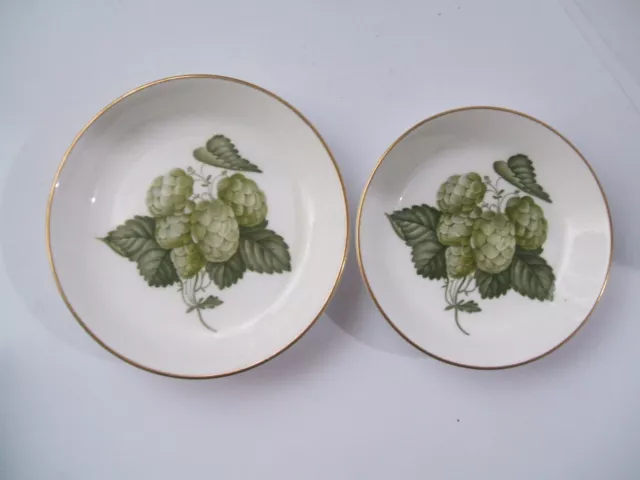 (R) Royal Worcester The Worcester Hop Mathon Trinket Pin  Dishes