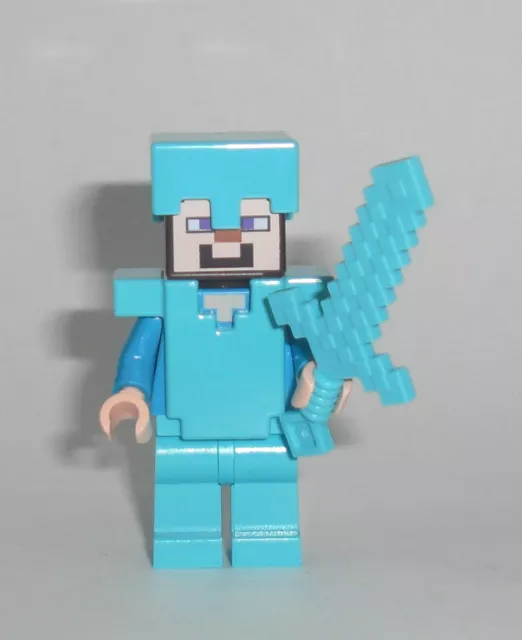 LEGO Minecraft - Steve mit Schwein - Figur Minifig Pig Melonenplantage  21138