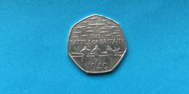 Battle of britain 50p 2015 **Really  Valuable**