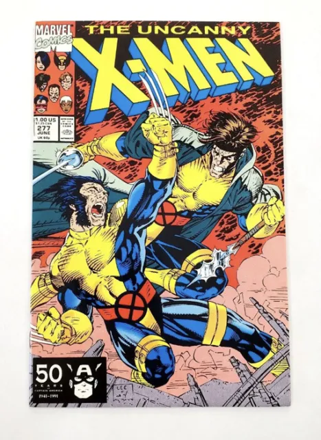 Uncanny X-Men 277 (June 1991) vol 1 written by Chris Claremont art by Jim Lee
