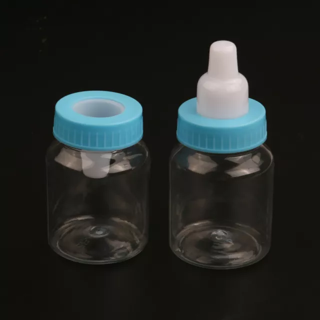 12 Pcs Baby Bottles Shower Mini Cartoon Feeding Cotainer Boy Child Miniature 2