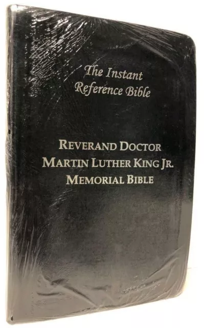 Martin Luther King Jr KJV Instant Reference Memorial Bible Red Letter