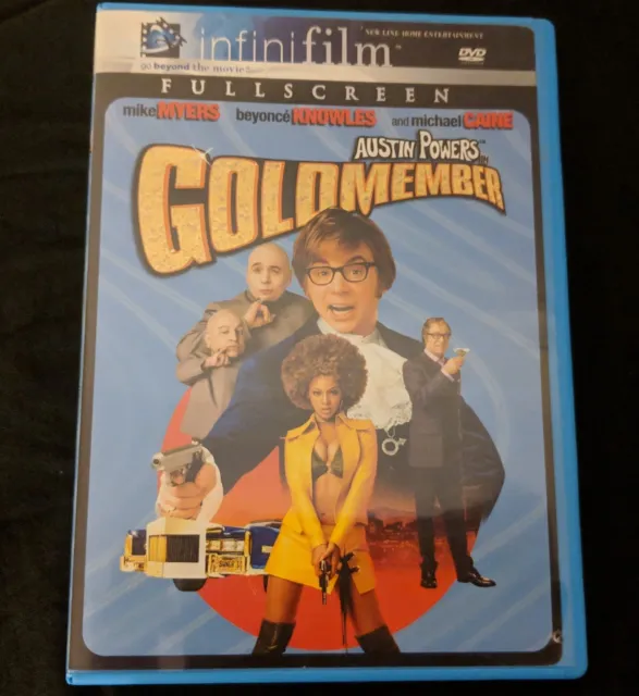 Austin Powers in Goldmember (DVD, 2002, Full Frame Infinifilm Series)