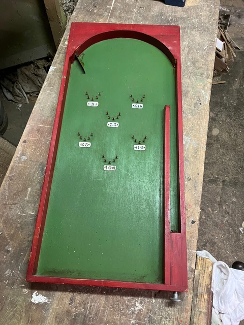 Jeu de flipper en bois 40x25cm non sérigraphié - Woody Wood Flipper