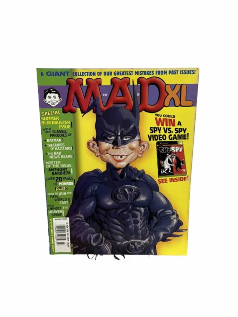 Mad Magazine XL #34 July 2005 Batman And Greatest Mistakes