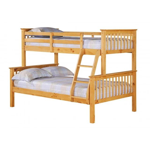 PUERTO TRIPLE BUNK Bed in Pine £378.00 PicClick UK