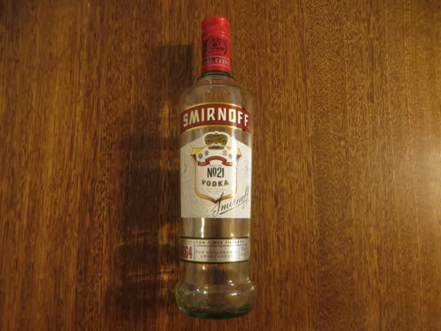 Empty Smirnoff Vodka Bottle 700ml | As New | Free Postage