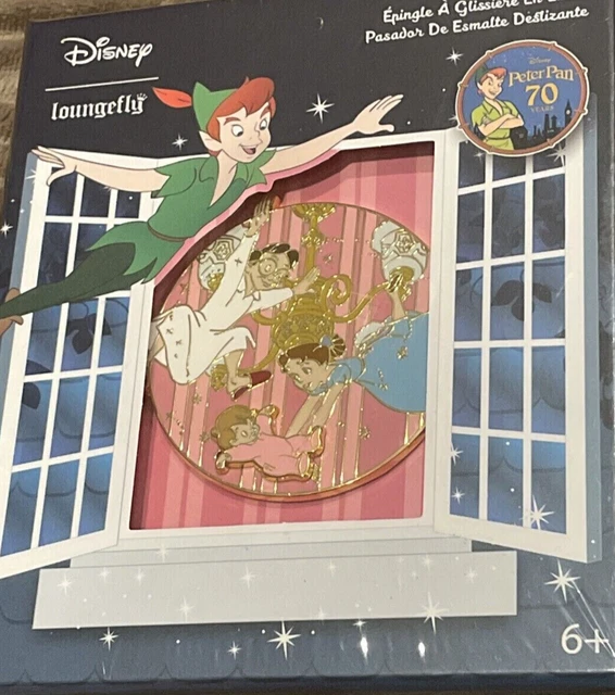 DISNEY PETER PAN You Can Fly 70 years Three Inch Pin LE 1900 New 11.61