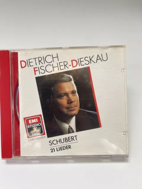 Dietrich Fischer-Dieskau Schubert 21 Lieder Gerald Moore Classical Music CD