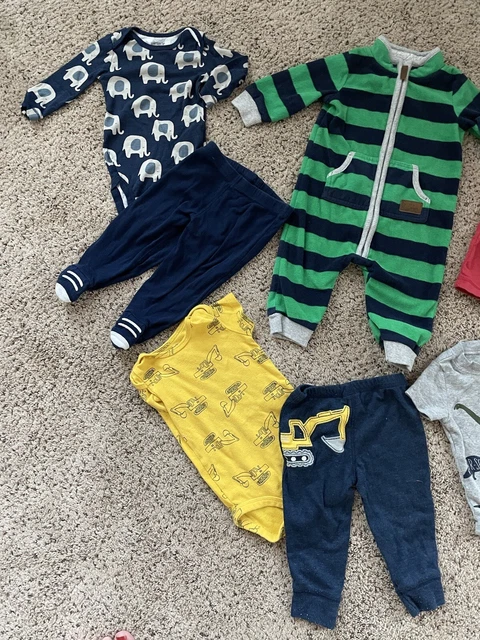 Carters baby boy lot of 11 size 6 months 2
