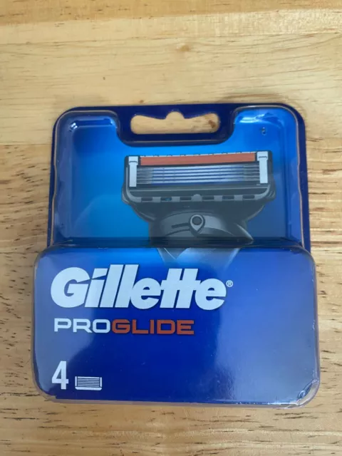 Cuchillas De Afeitar De Repuesto Gillette Fusion Proglide X 4 ** 100% Genuinas**