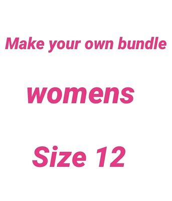Womens clothes size 12 make your own Bundle