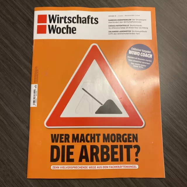 Wirtschaftswoche Wiwo Magazin Zeitschrift 36/2022  vom 2.9.2022