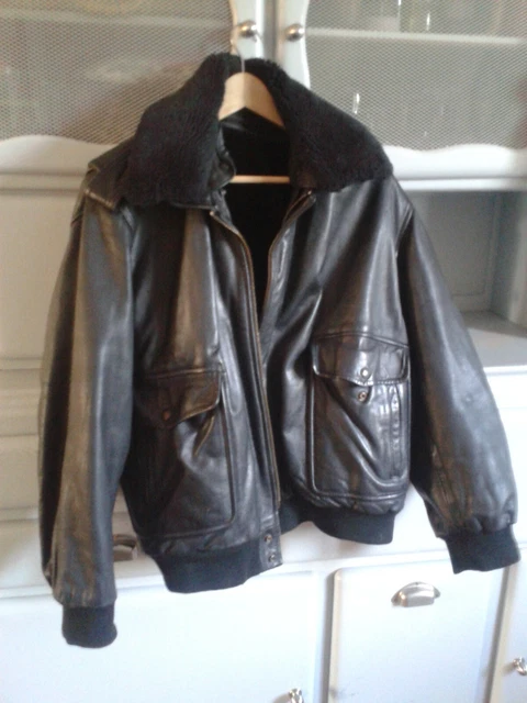 manteau cuir mac douglas