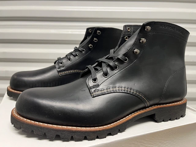 Wolverine Orginal WOLVERINE 1000 MILE Plain To Original Rugged Vibram Sole Boot Leather ...