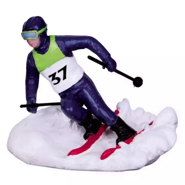 Lemax 2013 Slalom Racer Vail Village 32132 Alpine Skiing Quick Dynamic Technique
