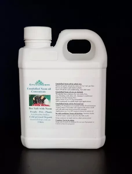 Neem-Seed-Emulsified-oil Top Quality For People, Plants&Pets from  1 to 20 Ltr
