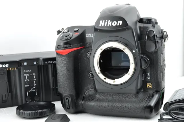[Near Mint sc:55252 (18%)] Nikon D3s DSLR Camera Body 12.1MP from Japan #1894