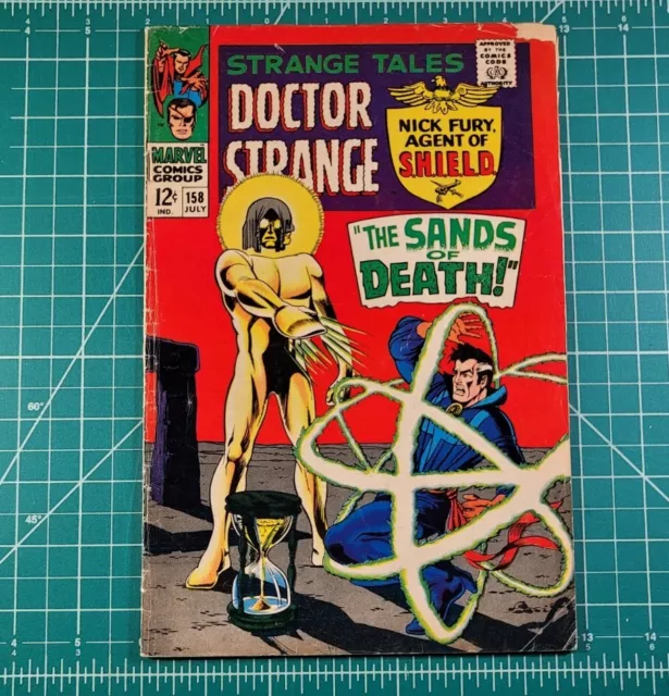 Strange Tales #158 (1967) 1st App Living Tribunal Classic Jim Steranko Marvel