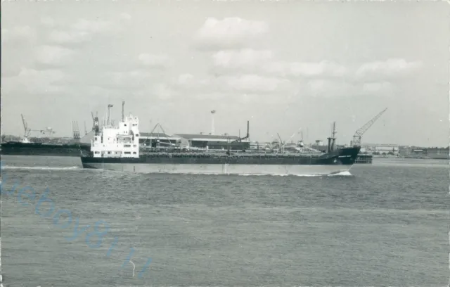 British MV warden point off gravesend 1989 ship photo outbound
