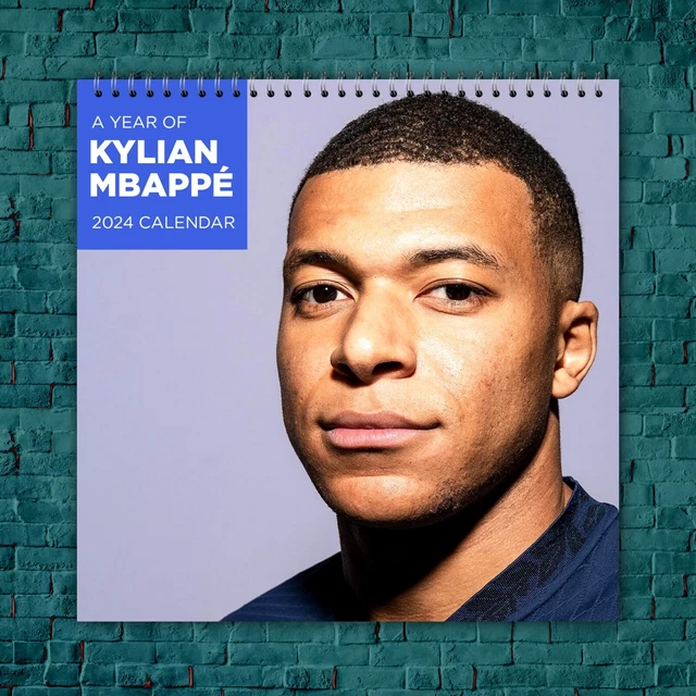 KYLIAN MBAPPE CALENDAR 2024 Kylian Mbappe 2024 Celebrity Wall