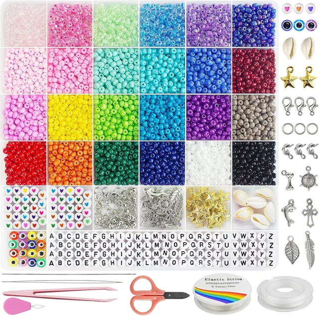 1000 Stück Kristall-Glasperlen Mix – Facettiert In 4/6/8 Mm, Für Schmuck, Armbänder, Halsketten & Deko