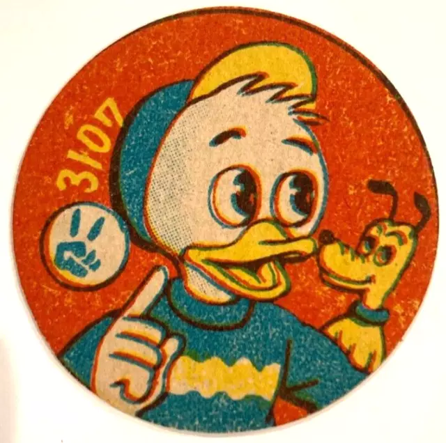 "MENKO" VINTAGE 1960s Disney  donald duck 03