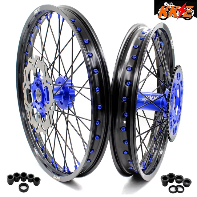 KKE 21/19 MX Wheels for Yamaha YZ125 YZ250 2017-2021/YZ250F YZ450F 16-19 Rims