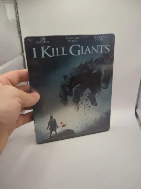 I Kill Giants Bluray Steelbook Brand New
