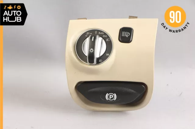03-12 Mercede R230 SL500 SL55 AMG SL550 Headlight Control Switch Beige OEM
