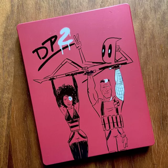 Deadpool 2 - Edition Steelbook - Version Longue et Cinéma - BLU-RAY