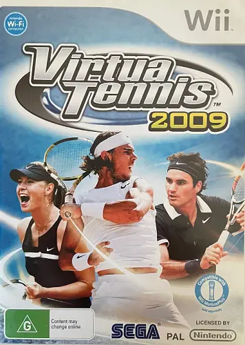 Virtua Tennis 2009 – Nintendo Wii Game – Pal Region – U