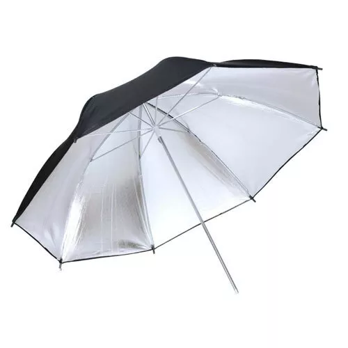 AU STOCK *Fotolux 40" (102cm) Black and Silver Umbrella Reflector