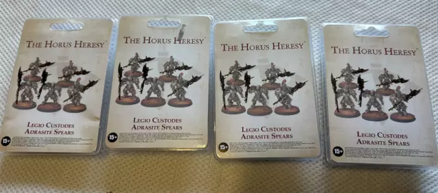 Horus Heresy - Forgeworld - Legio Custodes Adrasite Spears - Warhammer 40k NIB