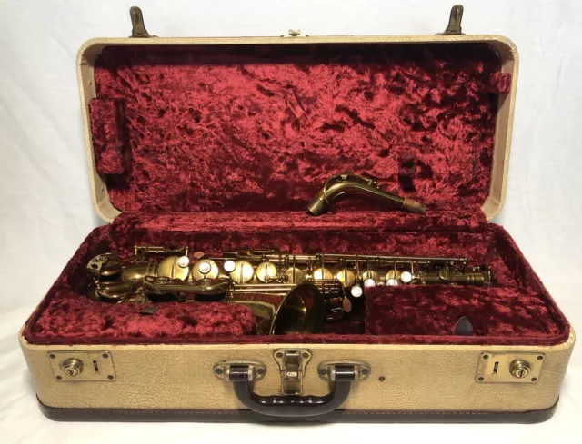 VINTAGE SELMER MARK VI 1960 84k ALTO SAXOPHONE ALL ORIGINAL