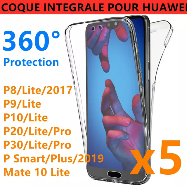 Coque Integral 360 Full Cover Pour Huawei P30 Lite/P30 Pro/ P20 Lite / P10 Lite