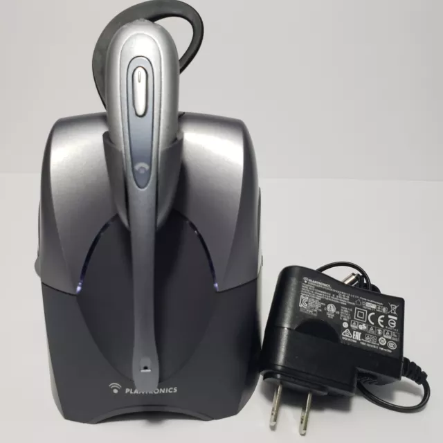 Plantronics CS55 Wireless Phone Headset w/ Charging Base Tested