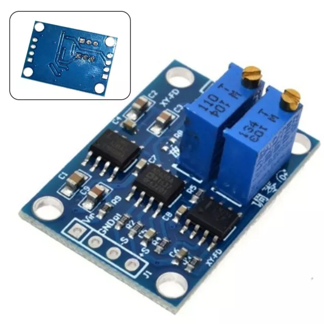 For AC Dc Modèle Voltage Module Board AD620 Transmetteur Millivolt Tension