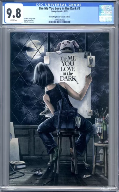 The Me You Love in the Dark #1 Comic Kingdom of Canada Variant 1st Print CGC 9.8