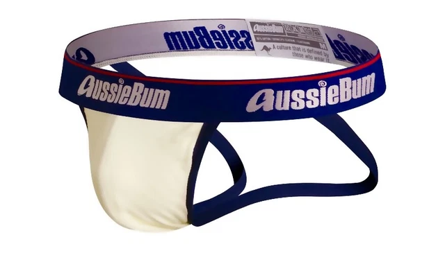 WONDERJOCK SPORTS PRO crème Aussiebum bikini Jockstrap EUR 16,53 - Main Image