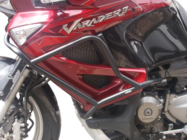 Paramotore HEED Per Honda XL 1000 Varadero (1999-2002) - In Acciaio Verniciato, Nero - Foto 8