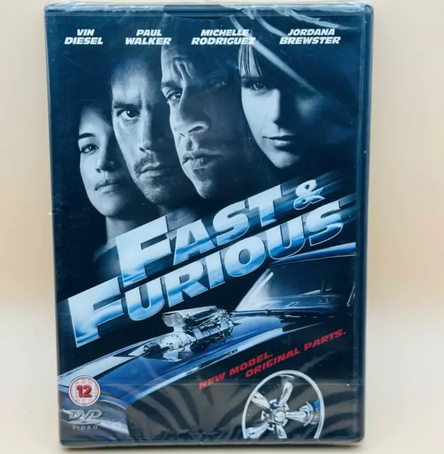 The Fast And The Furious DVD (New and Sealed)