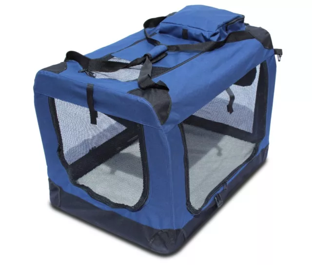 Transportin para perros plegable Talla L (70 x 52 x 52 cm)