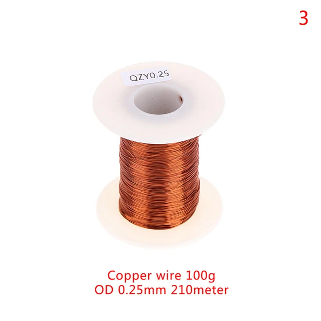 0.13mm to 1.25mm copper wire Magnet Wire Enameled Winding wire Coil Wire 100_N u