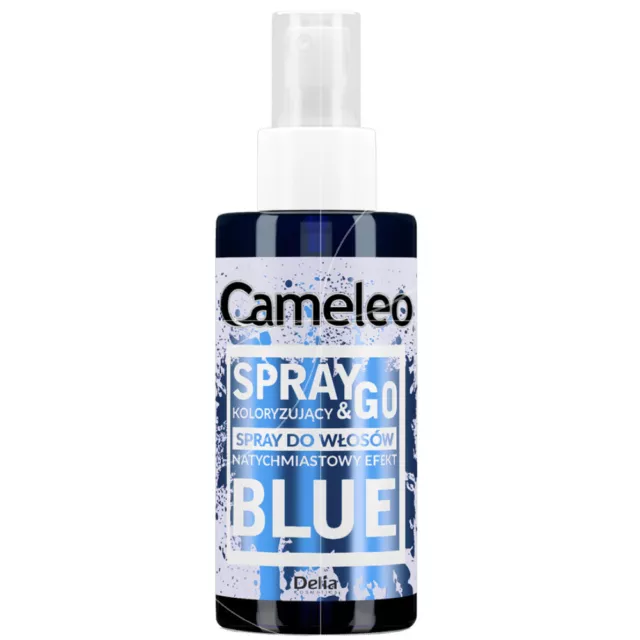 Delia cosmetics Cameleo - Spray & Go Coloration temporaire Bleu