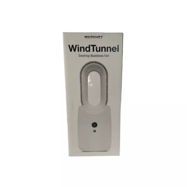 Merkury Innovations Wind Tunnel Portable Desktop Bladeless LED