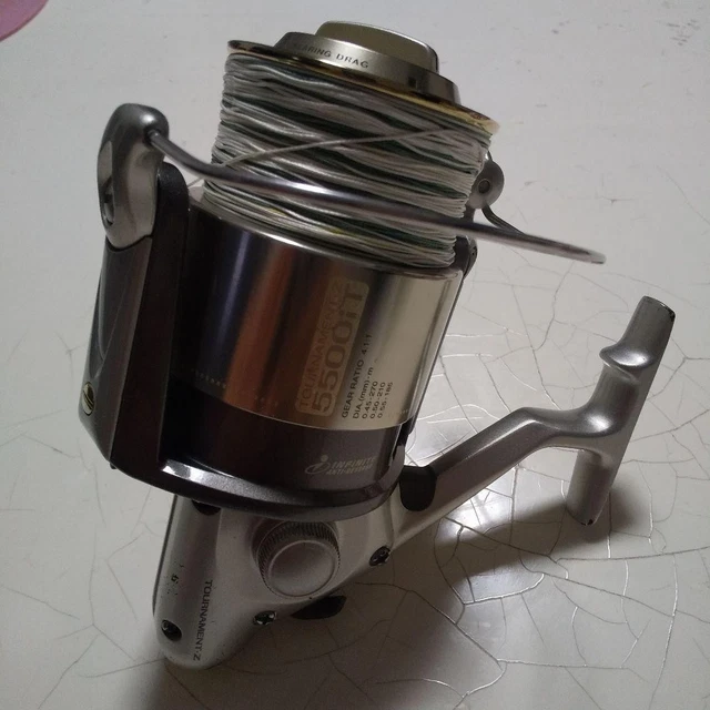 高級リール ダイワ トーナメントZ5500iT☆ DAIWA TOURNAMENT Z5500IT Fishing Reel, High-Quality, Used