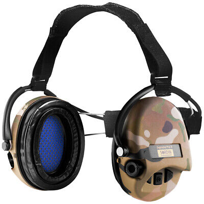 - protections auditives électroniques actives tour de cou version casque Sordin Protections auditives Supreme Pro 